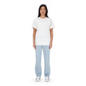 SET REGULAR JEANS PANTS + T-SHIRT WHITE