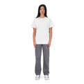 ENSEMBLE PANTALON JEANS REGULAR GRIS + T-SHIRT CLASSIC BLANC