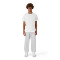 ENSEMBLE PANTALON JOGGING GRIS CHINÉ + T-SHIRT