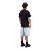 SET BAGGY JEANS SHORTS HELLBLAU + T-SHIRT CLASSIC