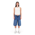 ENSEMBLE SHORT JEANS BAGGY BLEU + DÉBARDEUR PREMIUM