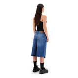 ENSEMBLE SHORT JEANS BAGGY BLEU + DÉBARDEUR PREMIUM
