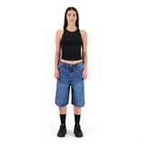 ENSEMBLE SHORT JEANS BAGGY BLEU + DÉBARDEUR PREMIUM