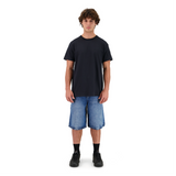 SET BAGGY JEANS SHORTS BLAU + T-SHIRT CLASSIC