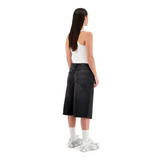 ENSEMBLE SHORT JEANS BAGGY NOIR + DÉBARDEUR PREMIUM