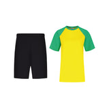 ENSEMBLE SHORT JOGGING CLASSIC NOIR + T-SHIRT CLASSIC BICOLORE