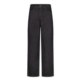 ENSEMBLE PANTALON JEANS BAGGY NOIR + DÉBARDEUR PREMIUM