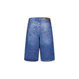 ENSEMBLE SHORT JEANS BAGGY BLEU + DÉBARDEUR PREMIUM