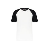 ENSEMBLE SHORT JOGGING CLASSIC GRIS CHINÉ + T-SHIRT CLASSIC BICOLORE