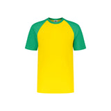 ENSEMBLE SHORT JOGGING CLASSIC GRIS CHINÉ + T-SHIRT CLASSIC BICOLORE