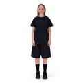 SET JOGGING-SHORTS SCHWARZ + T-SHIRT