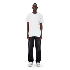 ENSEMBLE PANTALON JEANS REGULAR NOIR + T-SHIRT CLASSIC