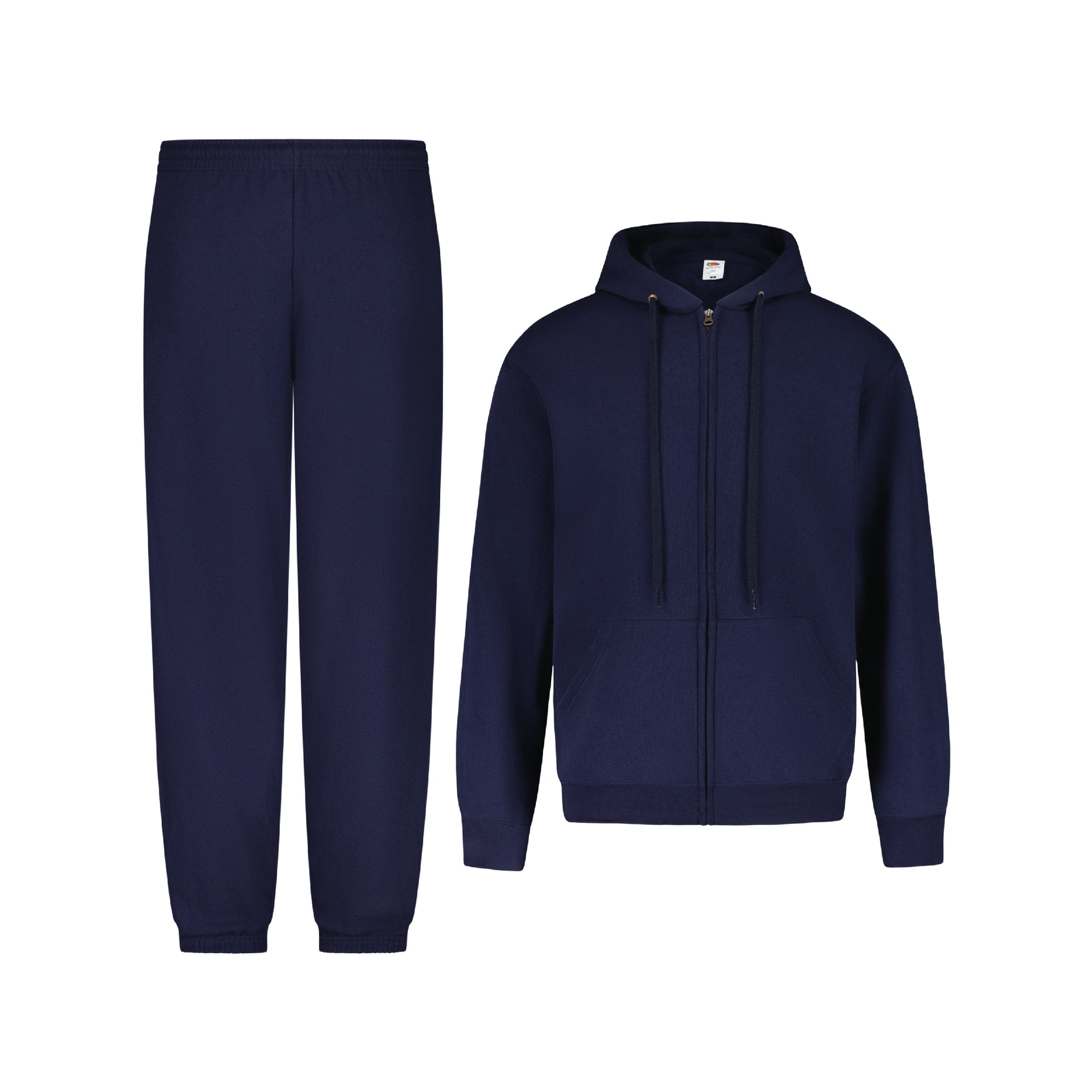 トップス JIMWAG Stitch line hoodie set up Navy SET JOGGING PANTS CLASSIC + ZIPPED HOODIE CLASSIC NAVY BLUE MEN