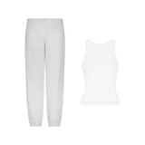 SET JOGGINGHOSE PREMIUM HEIDEGRAU + TANKTOP PREMIUM