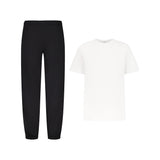 ENSEMBLE PANTALON JOGGING PREMIUM NOIR + T-SHIRT PREMIUM