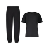 ENSEMBLE PANTALON JOGGING PREMIUM NOIR + T-SHIRT PREMIUM