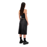 ENSEMBLE SHORT JEANS BAGGY NOIR + DÉBARDEUR PREMIUM