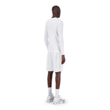 ENSEMBLE SHORT SPORT BLANC + LONGSLEEVES COMPRESSION SPORT