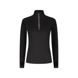 ENSEMBLE PANTALON LEGGING SPORT NOIR + LONGSLEEVES HALF-ZIP SPORT