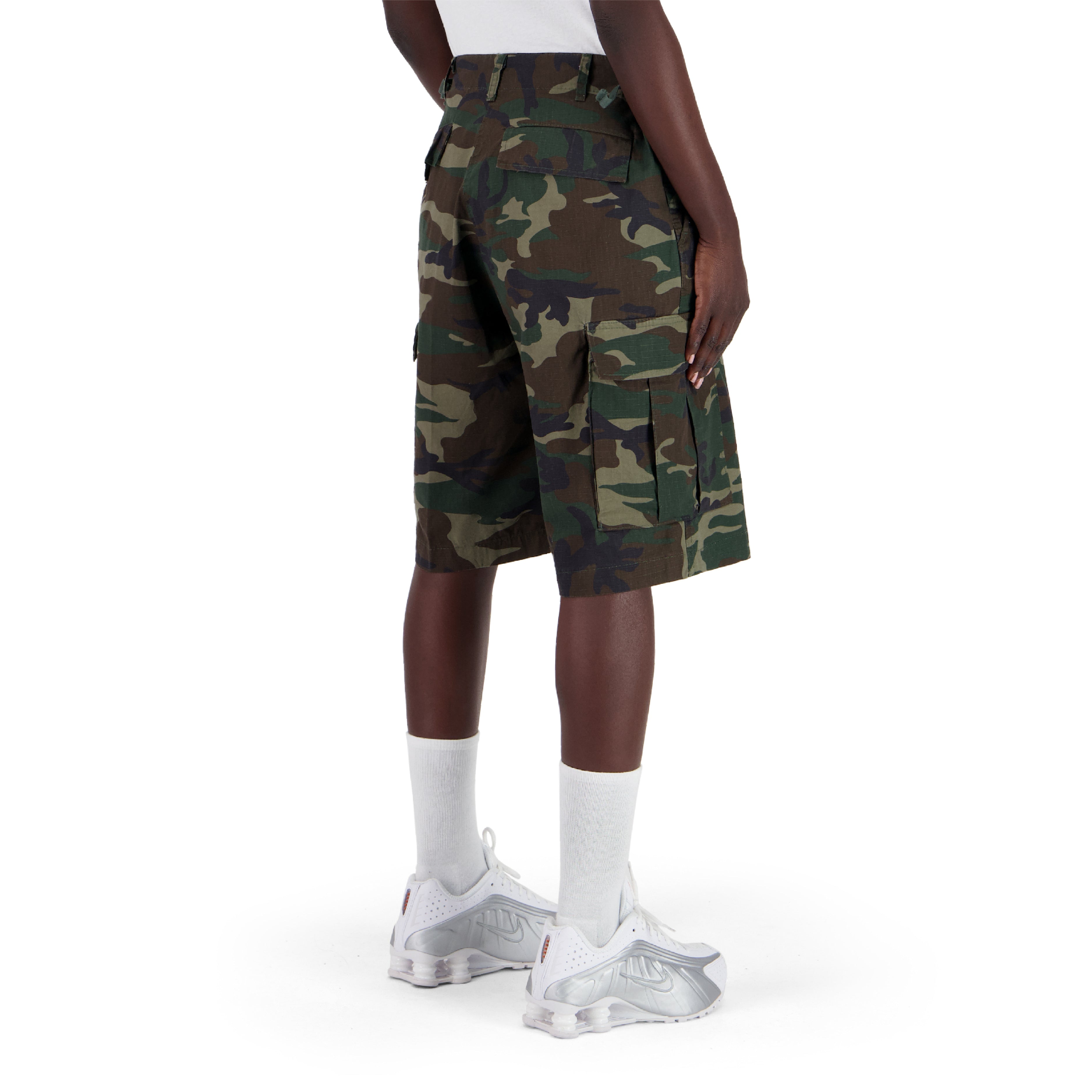 CARGO SHORT CLASSIC CAMO WOODLAND WOMEN – NORM-CORE