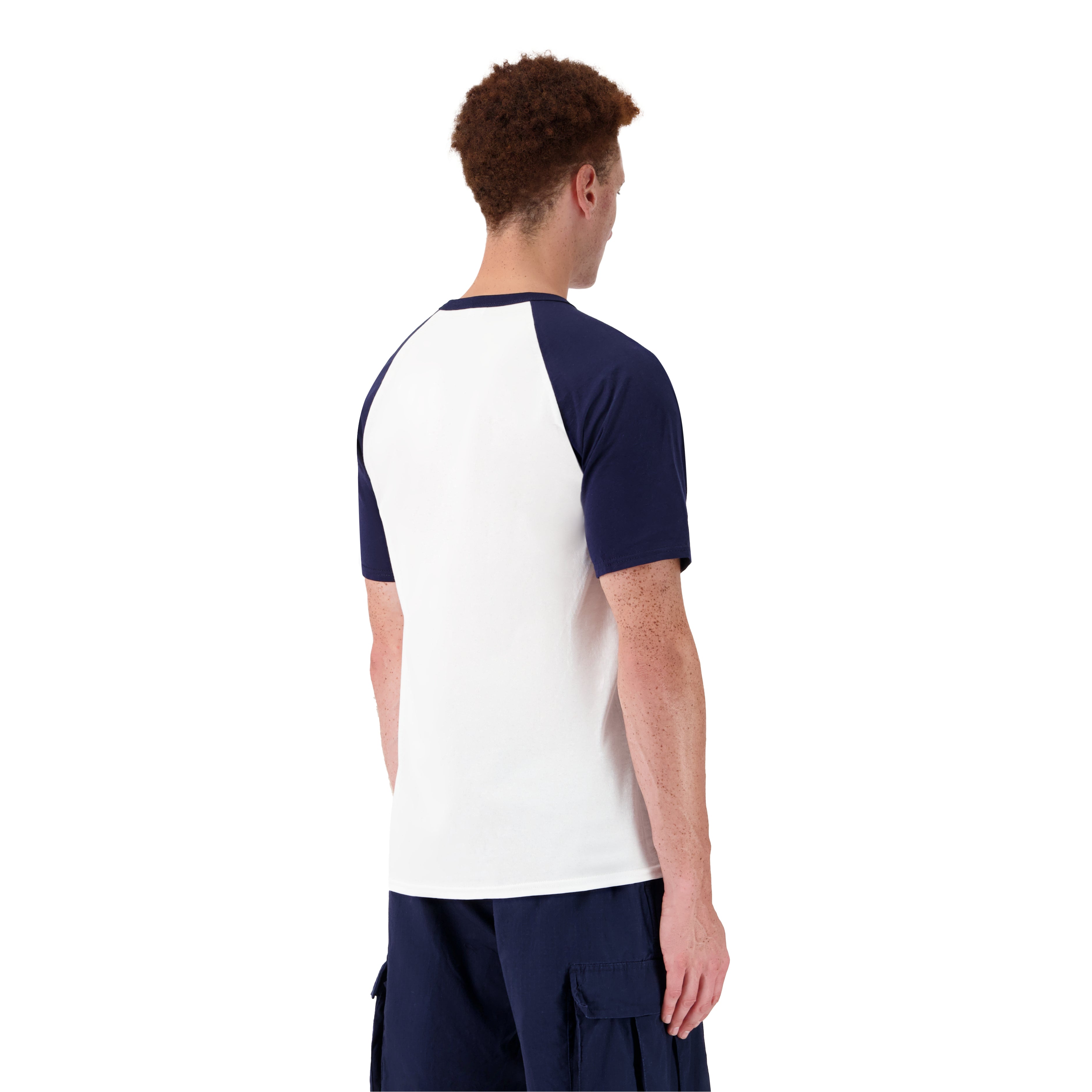 Tee shirt bicolore homme discount